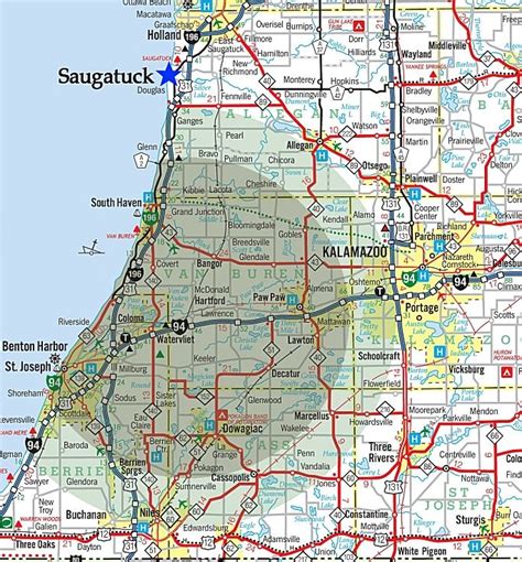The region ranks second in the state by total land value. . South west michigan